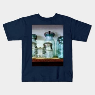 Cooking - Canning Jars on Shelf Kids T-Shirt